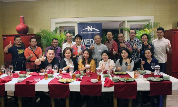Jalin Hubungan Baik, Nusantara Infrastructure Buka Puasa Bersama…