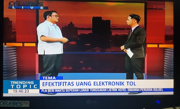 Media Visit: Sosialisasi Penerapan 100 Persen Unik di Tol Makassar