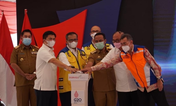 Groundbreaking for Makassar New Port (MNP) Toll Access Road
