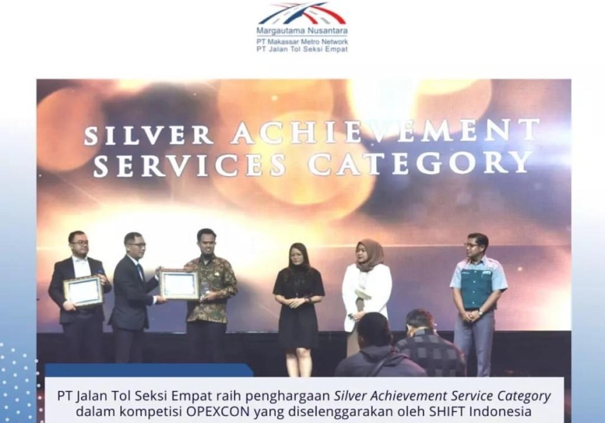 Silver Medal Award for Service Category Silver Medal Award for Service Category