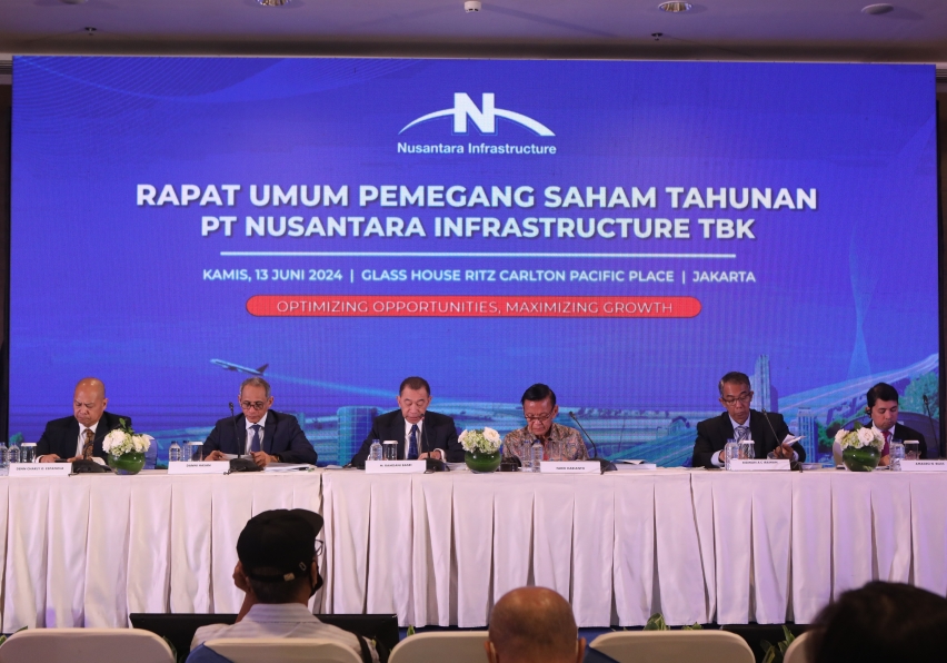 The Annual General Meeting of Shareholders of Nusantara Infrastructure The Annual General Meeting of Shareholders of Nusantara Infrastructure