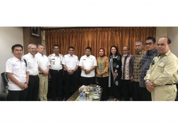 Introduction Audience Meeting with Acting Mayor of Makassar