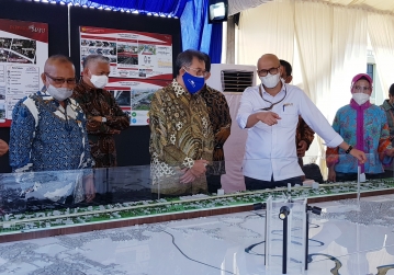 Inauguration Elevated Toll Road A.P. Pettarani Makassar