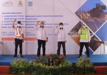 Groundbreaking Ceremony on Three Strategic Projects PT Bintaro Serpong Damai