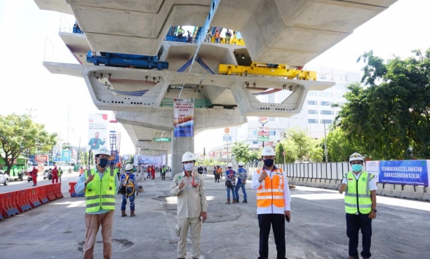 PROYEK JALAN TOL LAYANG A.P. PETTARANI MAKASSAR MASUKI TAHAP…