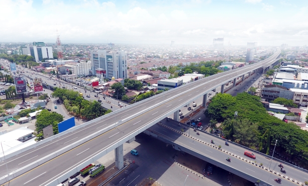Mulai 19 Maret 2021, Jalan Tol Layang A.P. Pettarani Siap Beroperasi