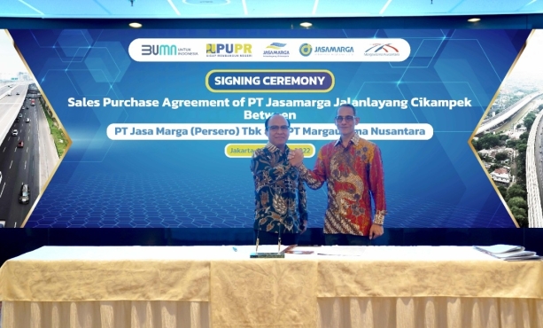 Jasa Marga and Margautama Nusantara Sign Sales Purchase Agreement…