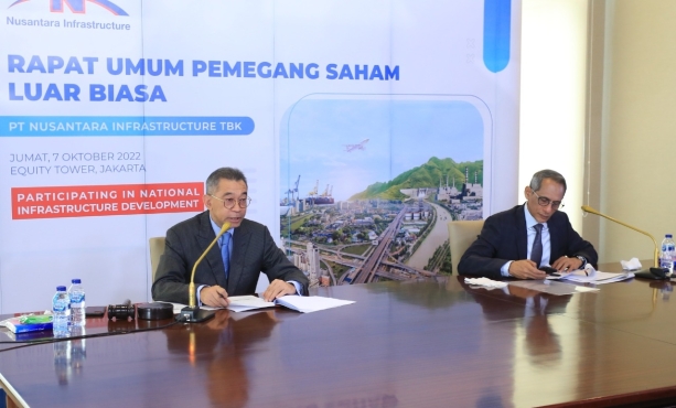 PT Nusantara Infrastructure Tbk Extraordinary General Meeting…