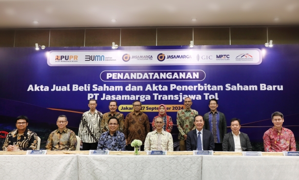 Strategic Initiative Nusantara Infrastructure Group: Acquisition of 35% Shares in The Trans-Java Toll Road