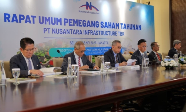Nusantara Infrastructure Catat Laba Bersih Rp103,8 Miliar di 2025 dan Fokus Kembangkan Bisnis, Perkuat Arah Pertumbuhan Jangka Panjang di Tengah Dinamika Industri
